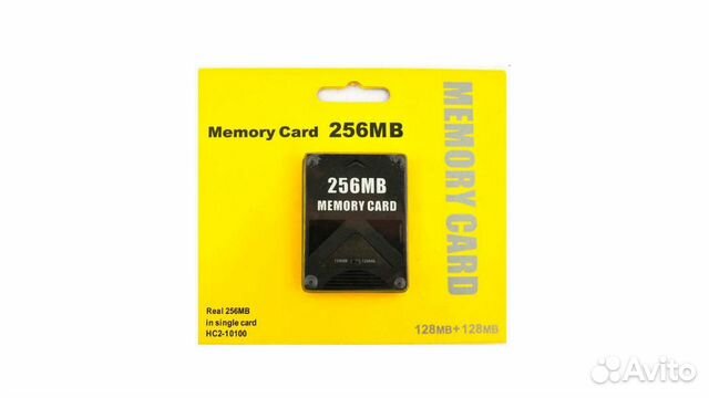 Карта памяти PS2 256Mb Новая