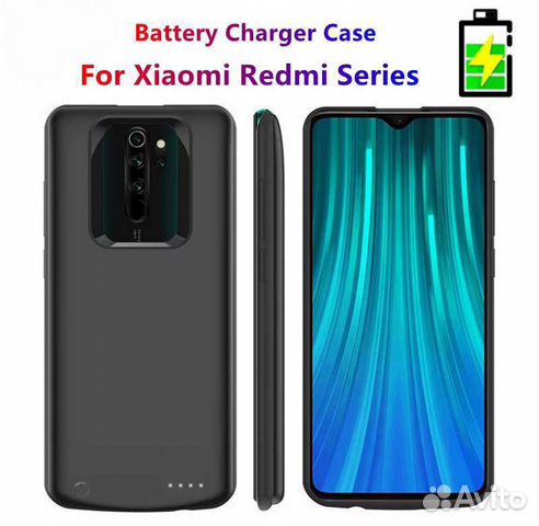 Чехол зарядка на Redmi note 8 pro