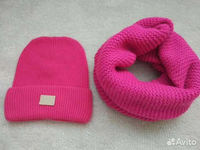 Шапка +снуд