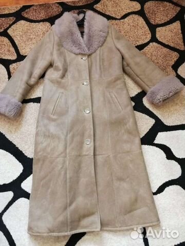 Дубленка натуральная женская 54 размер