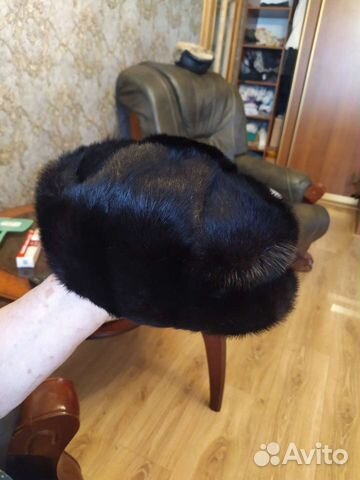 Норковая шапка мужская