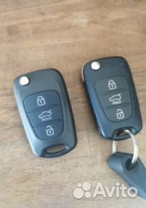 Брелок чехол ключ для KIA Sportage Soul Rio