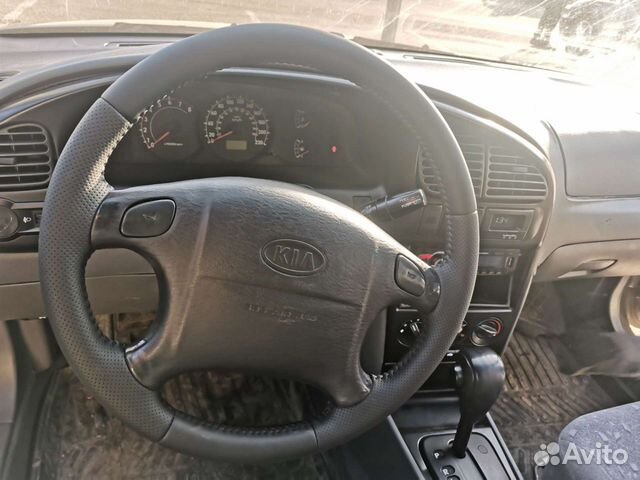 Обтянутый руль Kia Spectra