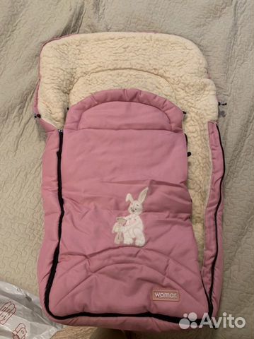 Конверт зимний на овчине womar