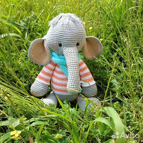Вязаные игрушки ручной работы