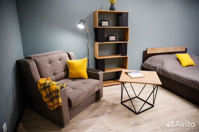 

1-к. квартира, 44 м², 2 кровати