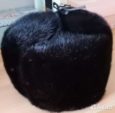 Норковая шапка мужская