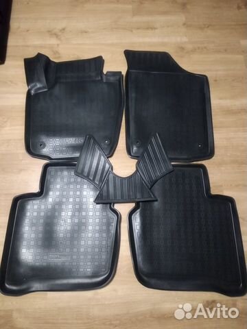 Коврики в салон из полиуретана для Skoda Rapid