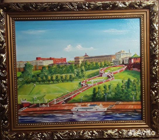 Продам картину с чкаловской лестницей