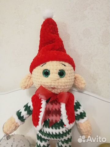 Вязаная игрушка ручной работы