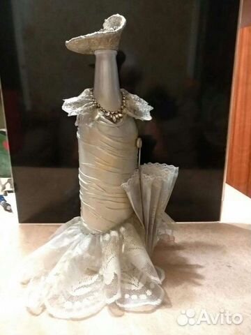 Подарки ручной работы - Бутылки интерьерные