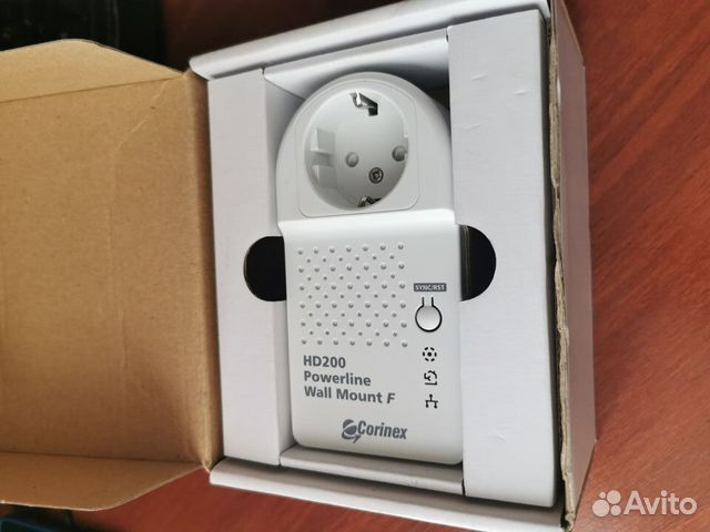 Power line adapter 200 Mbps