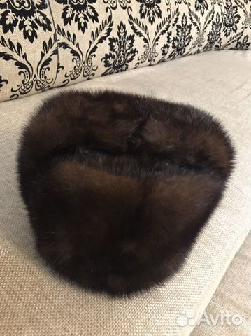 Мужская шапка норковая