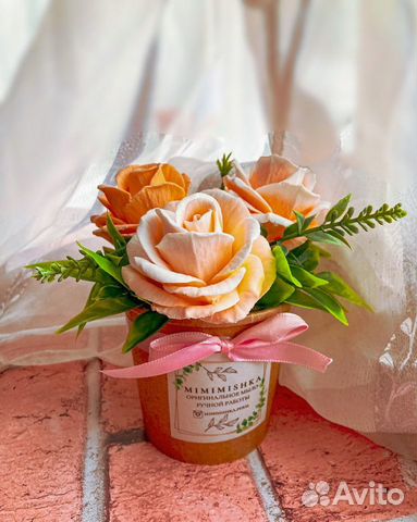 Букет из мыла ручной работы на 8 марта