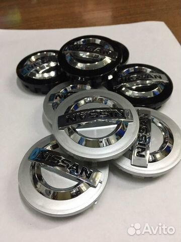 Колпачки на литые диски Nissan
