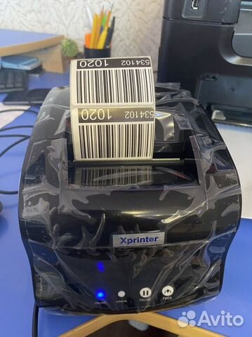 Печать термоэтикеток и штрихкодов