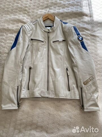 Кожаная мото куртка мужская bmw motorrad