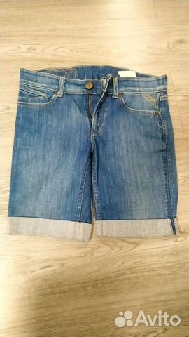 Новые джинсовые шорты р. 42-44