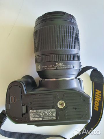 Nikon D3200 VR18-105