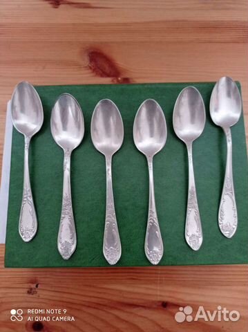 Чайные ложки мельхиор