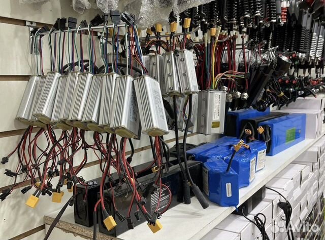 Контроллеры аккумуляторы зарядные для электросамок