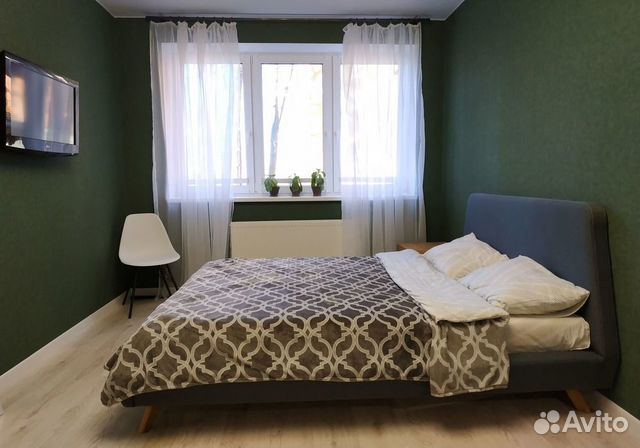 

1-к. квартира, 40 м², 2 кровати