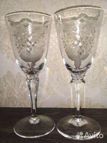 Фужеры антикварные