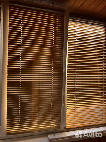 Жалюзи горизонтальные алюминиевые золото