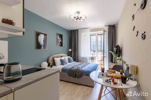 

Квартира-студия, 23 м², 1 кровать