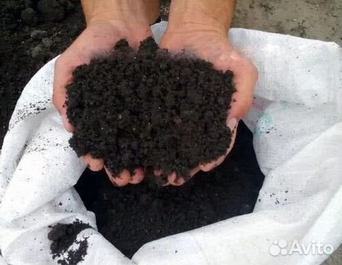 Чернозем в мешках