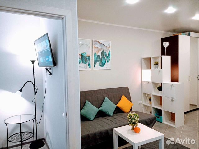 

1-к. квартира, 30 м², 2 кровати