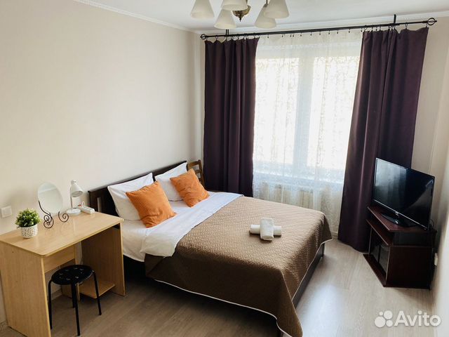 

1-к. квартира, 33 м², 2 кровати