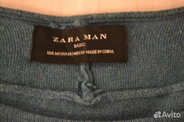 Джемпер zara men, размер М