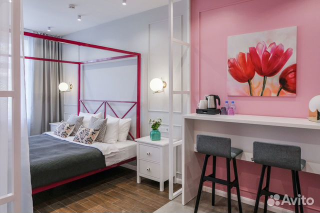 

Квартира-студия, 30 м², 1 кровать