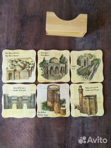 Набор подставок под стаканы