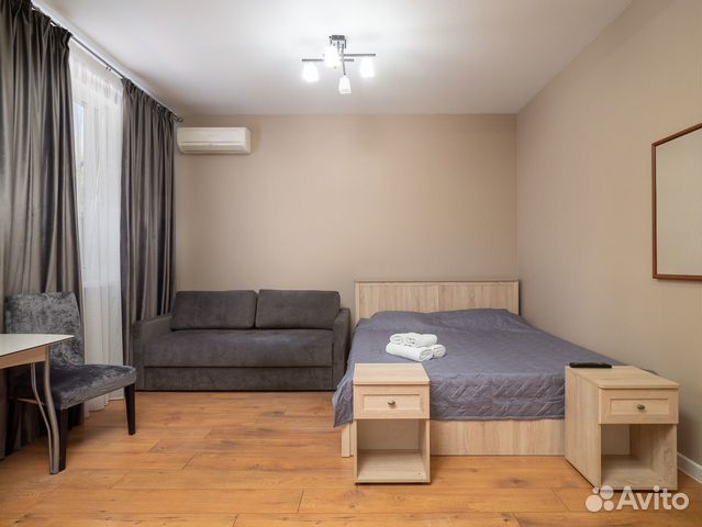 

Квартира-студия, 25 м², 2 кровати