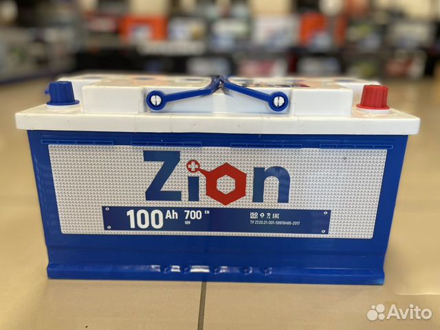 Аккумулятор Zion 100ач 700А