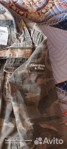 Куртка камуфляжная мужская abercrombie & fitch