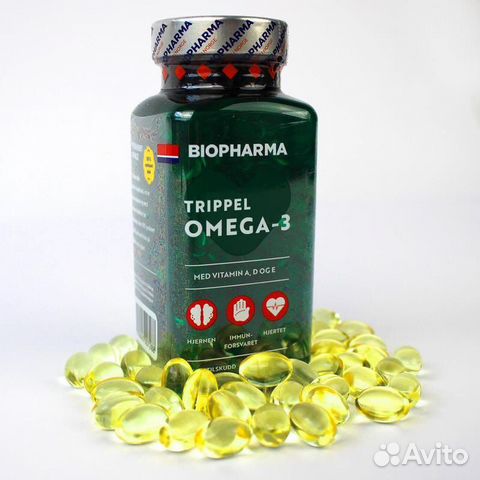 Biopharma Trippel Omega 3 Купить В Москве