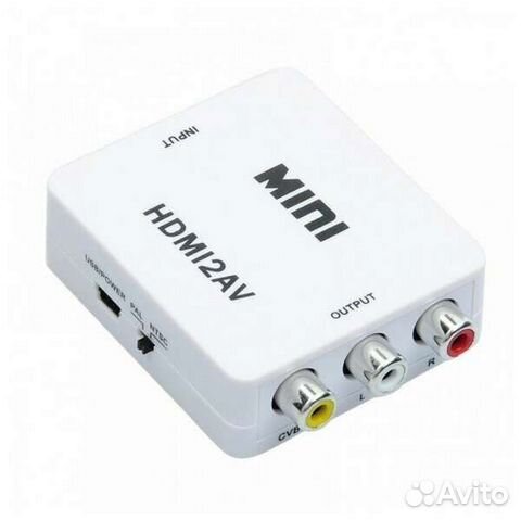 Конвертер переходник из hdmi в AV (hdmi2AV)