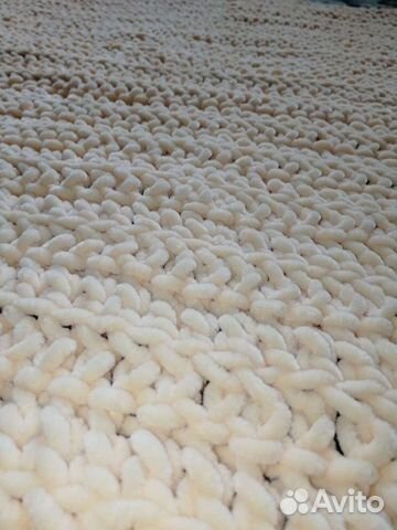 Плед детский вязаный ручная работа