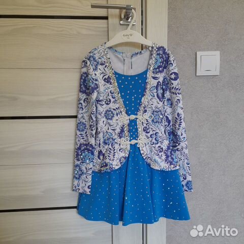 Купальник-платье для танцев/чирлидинга