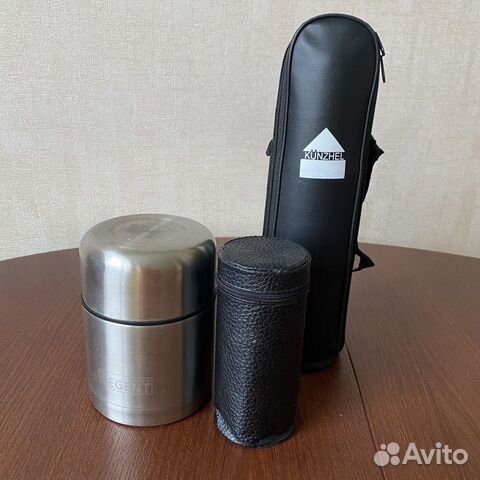 Термосы разные с дорожным набором стаканов