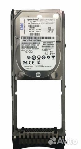 Жесткий диск IBM 1TB 00Y2434 00Y5723 SAS 2,5