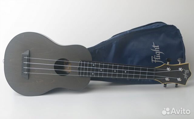 Укулеле сопрано Flight TUS-35E BK