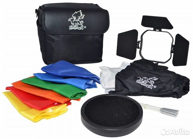 FGA-K5 Набор шторки софтбокс фильтры соты сумка