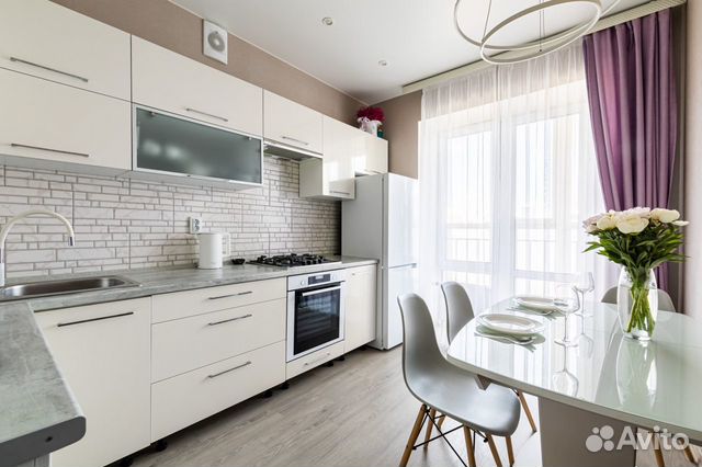 

1-к. квартира, 38 м², 2 кровати