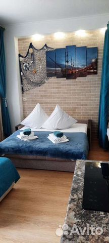 

Квартира-студия, 30 м², 3 кровати