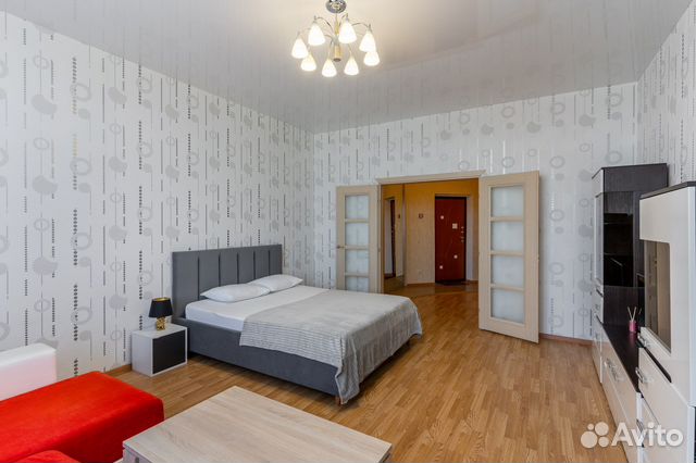 

1-к. квартира, 60 м², 2 кровати