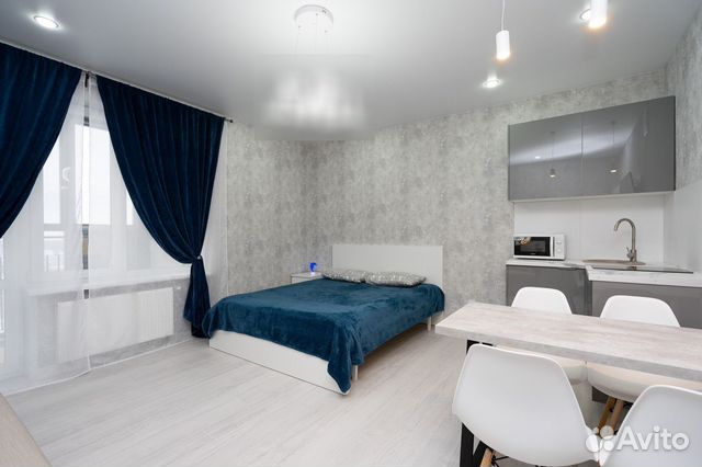 

Квартира-студия, 32 м², 2 кровати